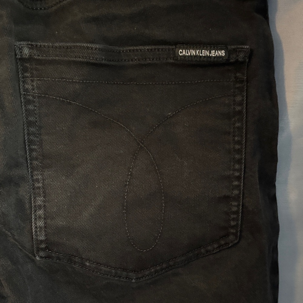 Calvin Klein Jeans Black Skinny Men Jeans - Picture 10 of 10